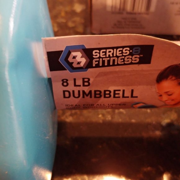 Dumbells 8lb Set of 2 Workout Weight - Picture 3 of 3